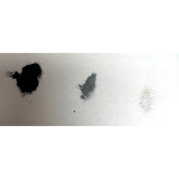 Stampin Emboss Powder & Glitter Set Of 3 - Silver Dazzling Diamonds & Black Full - Picture 3 of 3